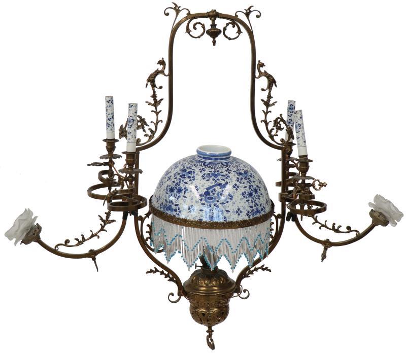 Plafondlamp.