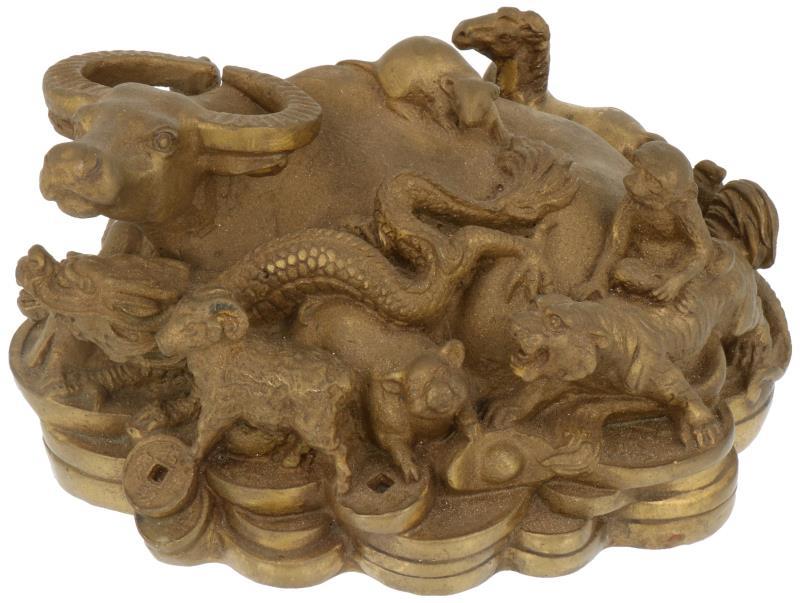 Chinese dierenriem brons.