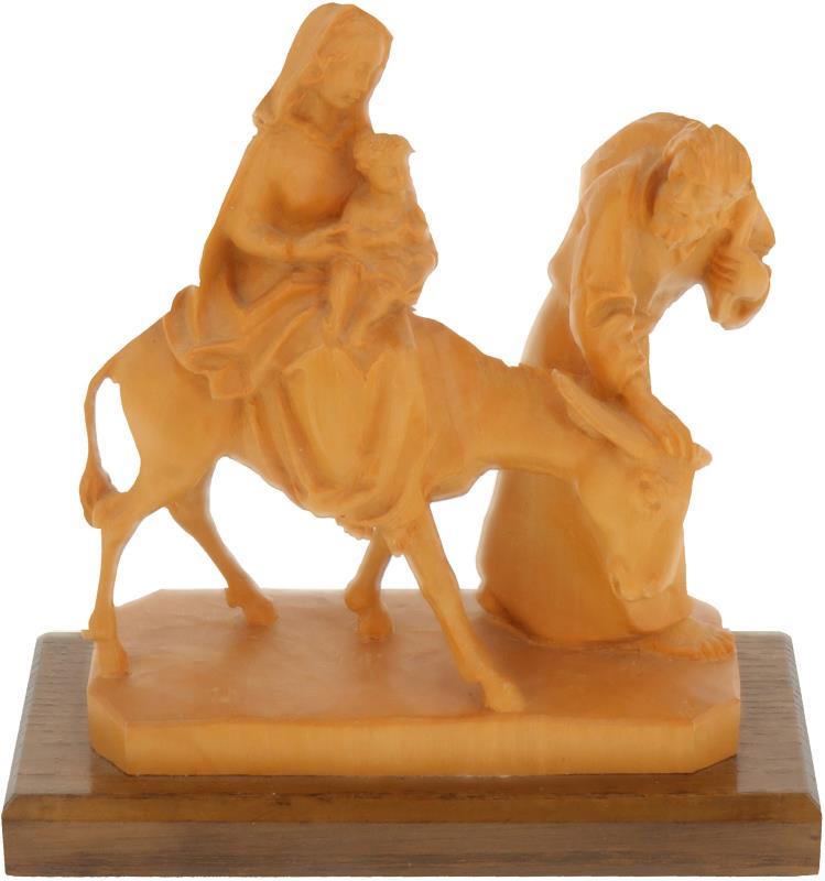 Houten sculptuur.