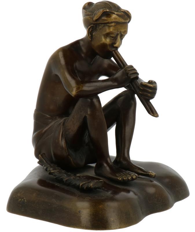 Bronzen sculptuur.