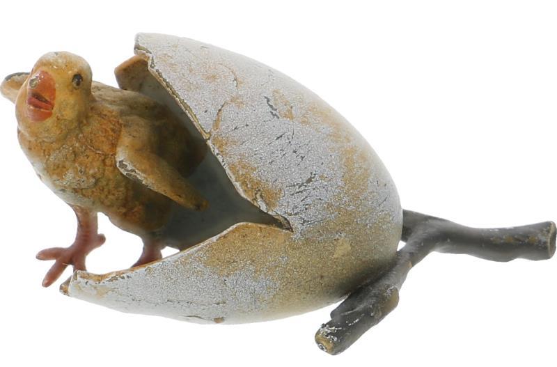 Miniatuur brons Fritz Bermann.