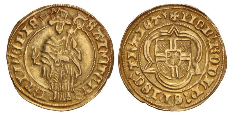 Goudgulden Rudolf van Diepholt Utrecht z.j. Prachtig -.