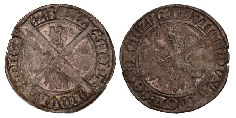 Leeuwengroot Willem VI van Beieren Holland z.j. Zeer Fraai +.