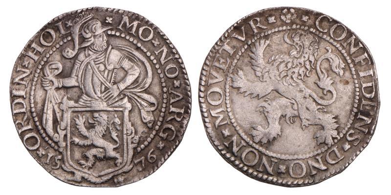 Leeuwendaalder Holland 1576. Prachtig -.