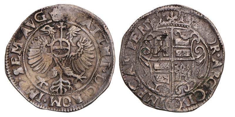 Florijn van 28 stuiver Kampen 1618. Zeer Fraai -.
