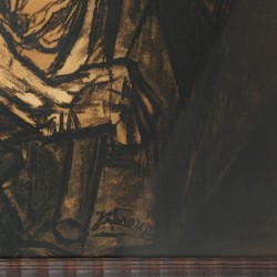 Jan Toorop (Poerworedjo, Indonesie, 1858 - 1928 Den Haag), De mijnwerker. e Mijnwerker