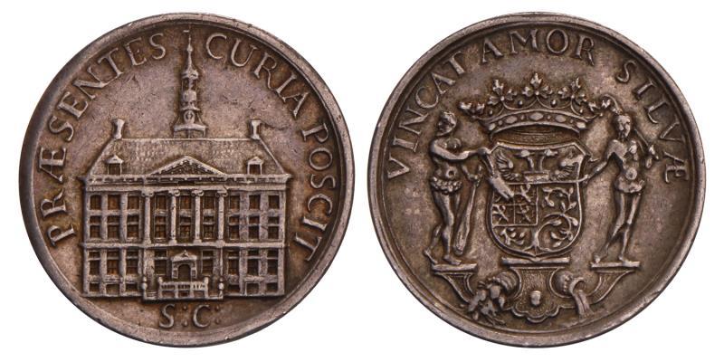 Nederland. Den Bosch. z.j. Enkele Stadhuispenning.
