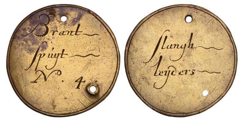 Nederland. z.j. Brandspuit penning, No. 56 Pompers.