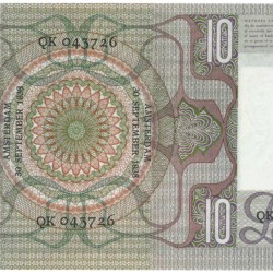 Nederland 10 gulden bankbiljet Type 1933 Grijsaard -Nagenoeg UNC