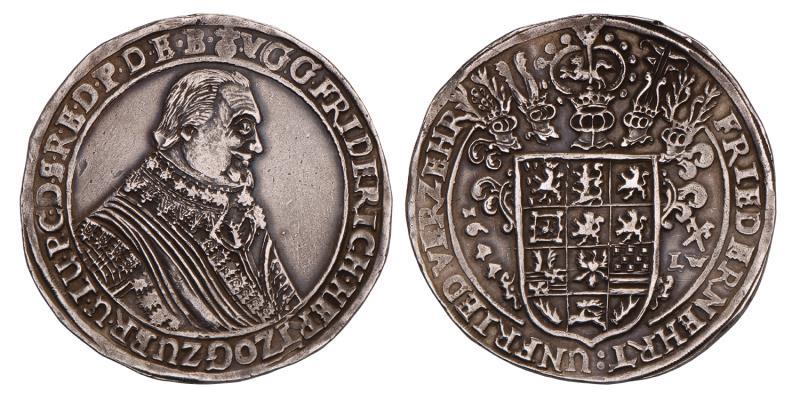Germany. Brunswick-Luneburg-Celle. Friedrich. Thaler. 1644.