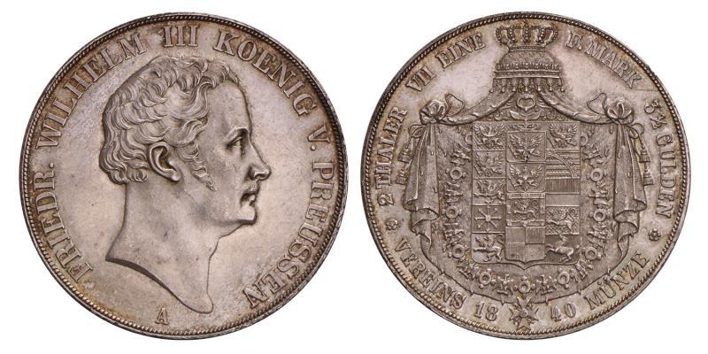 Germany. Prussia. Friedrich Wilhelm III. 2 Thaler. 1840.