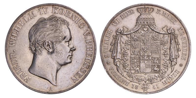 Germany. Prussia. Friedrich Wilhelm IV. 2 Thaler. 1841.