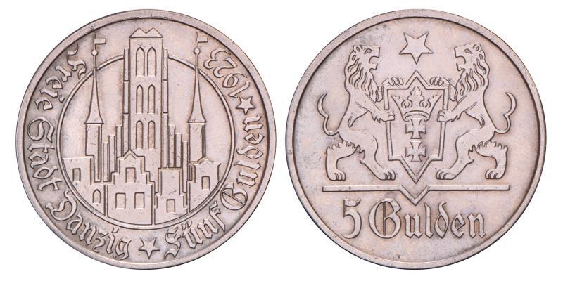 Germany. 5 Gulden.