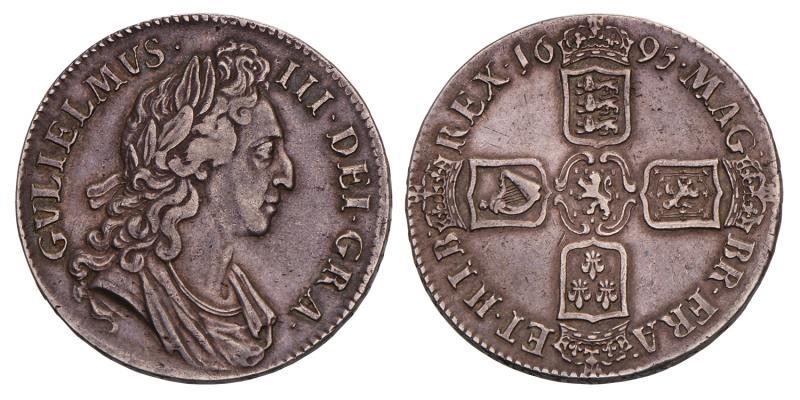 Great Britain. William III. Crown. 1695 Septimo.