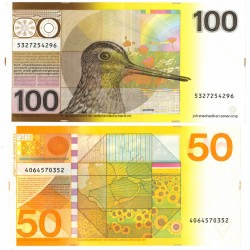 Nederland 50/100 gulden Bankbiljet Type 1977-1982 Zonnebloem/Snip - Zeer Fraai