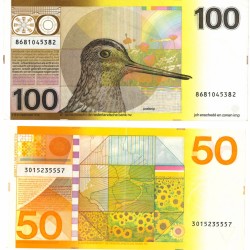 Nederland 50/100 gulden Bankbiljet Type 1977-1982 Zonnebloem/Snip - Zeer Fraai
