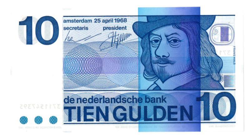 Nederland. 10 gulden. Bankbiljet. Type 1968. Frans Hals - UNC.