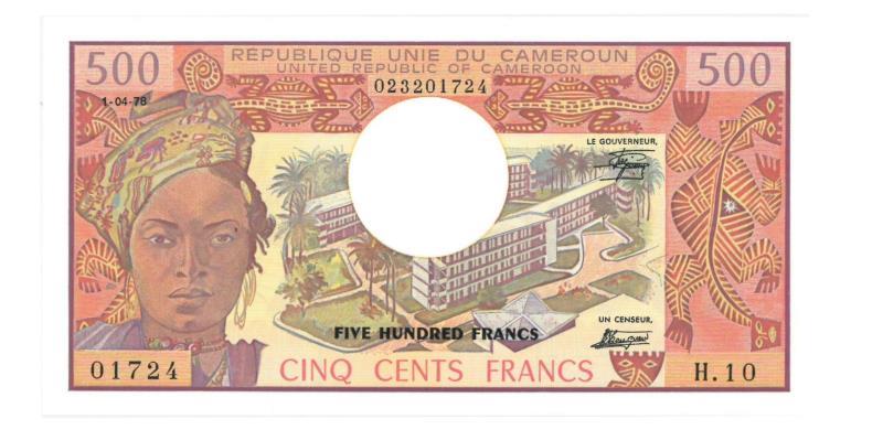 Cameroun. Francs. Bankbiljet. 1978. - UNC.