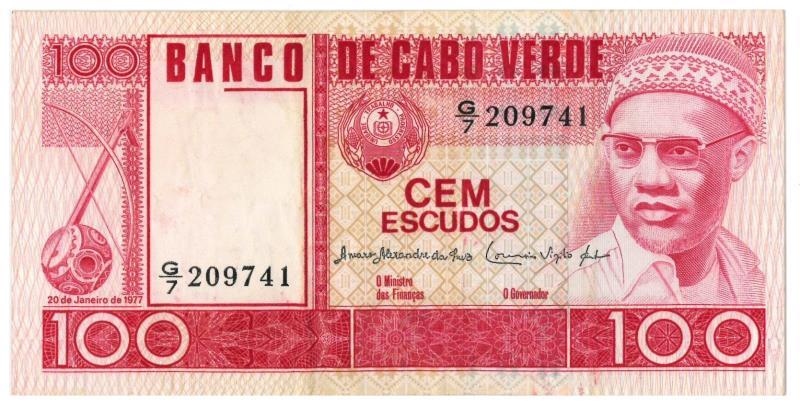 Cape Verde. Escudos. Bankbiljet. 1977. - UNC.