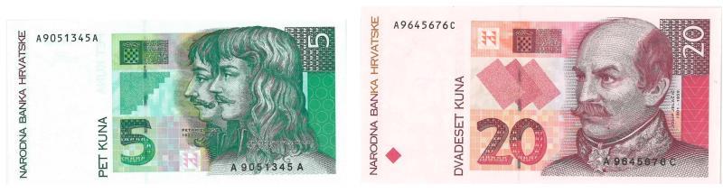 Croatia. Kuna. Bankbiljet. 1993. - UNC.
