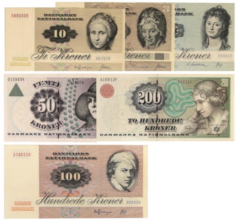 Denmark. Kroner. Bankbiljet. 1972. - UNC.