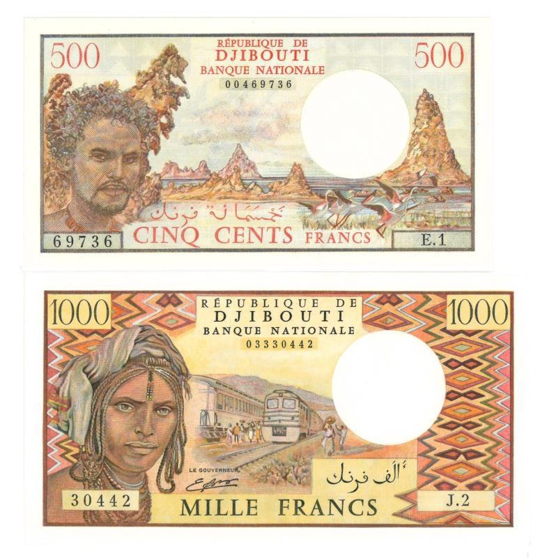 Djibouti. Francs. Bankbiljet. 1979. - UNC.