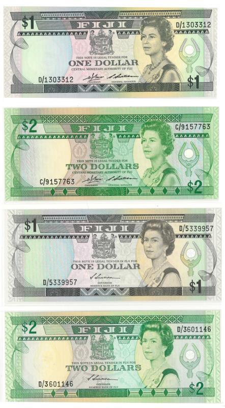 Fiji. Dollars. Bankbiljet. 1983. - UNC.