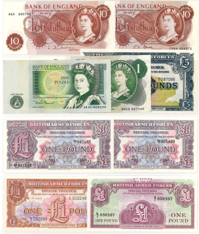 Great Britain. Pounds. Bankbiljet. - UNC.