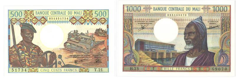 Mali. Francs. Bankbiljet. 1984. - UNC.