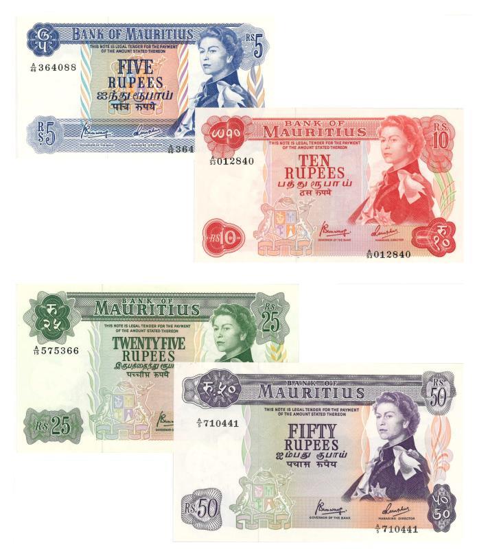 Mauritius. Rupees. Bankbiljet. 1967. - UNC.