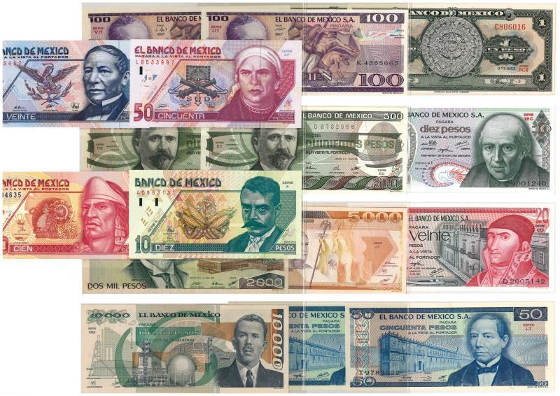 Mexico. Pesos. Bankbiljet. - UNC.