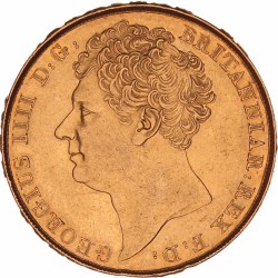 Great Britain. George IV. 2 Pounds. 1823.