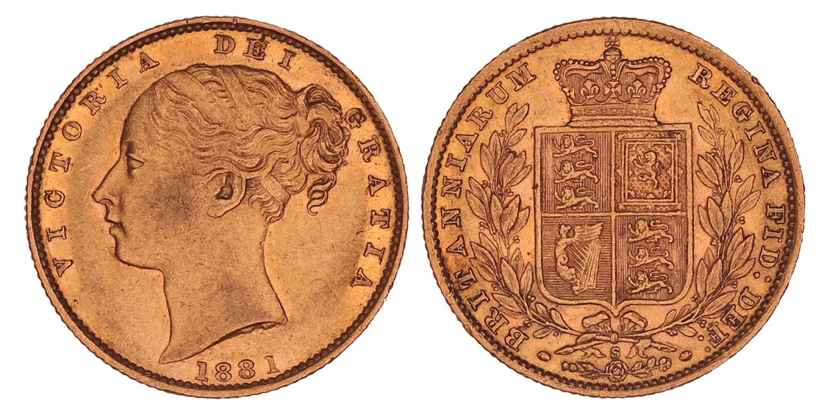 Australia. Victoria. Sovereign. 1881.