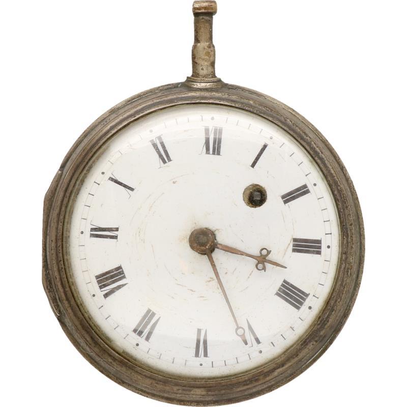 Bourquin Le Jeune A. Paris - Herenzakhorloge - Handopwindbaar - ca. 1790.