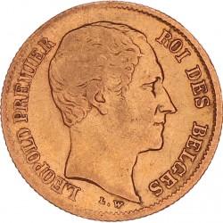 Belgium. Leopold I. 10 Francs. 1850.