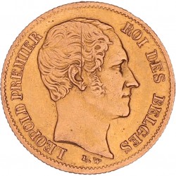 Belgium. Leopold I. 10 Francs. 1850.