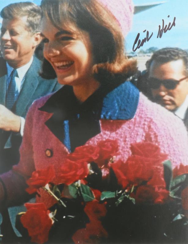 Originele handtekening van Bodyguard Kennedy.