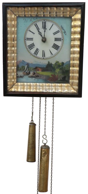 Schilderij klokje. 