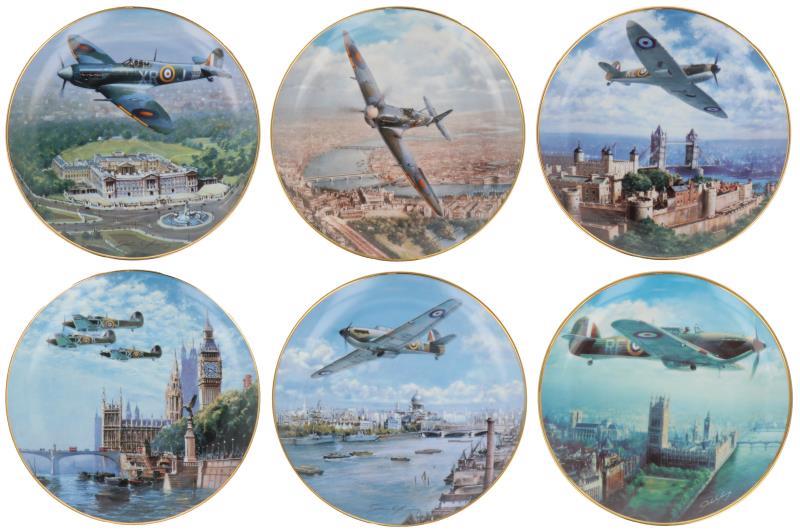 (6) Borden Franklin Mint.