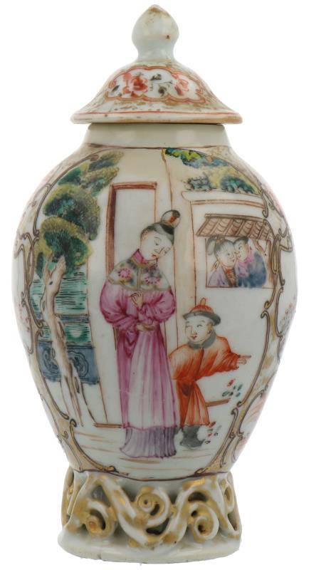 Chine de commande dekselpotje. 