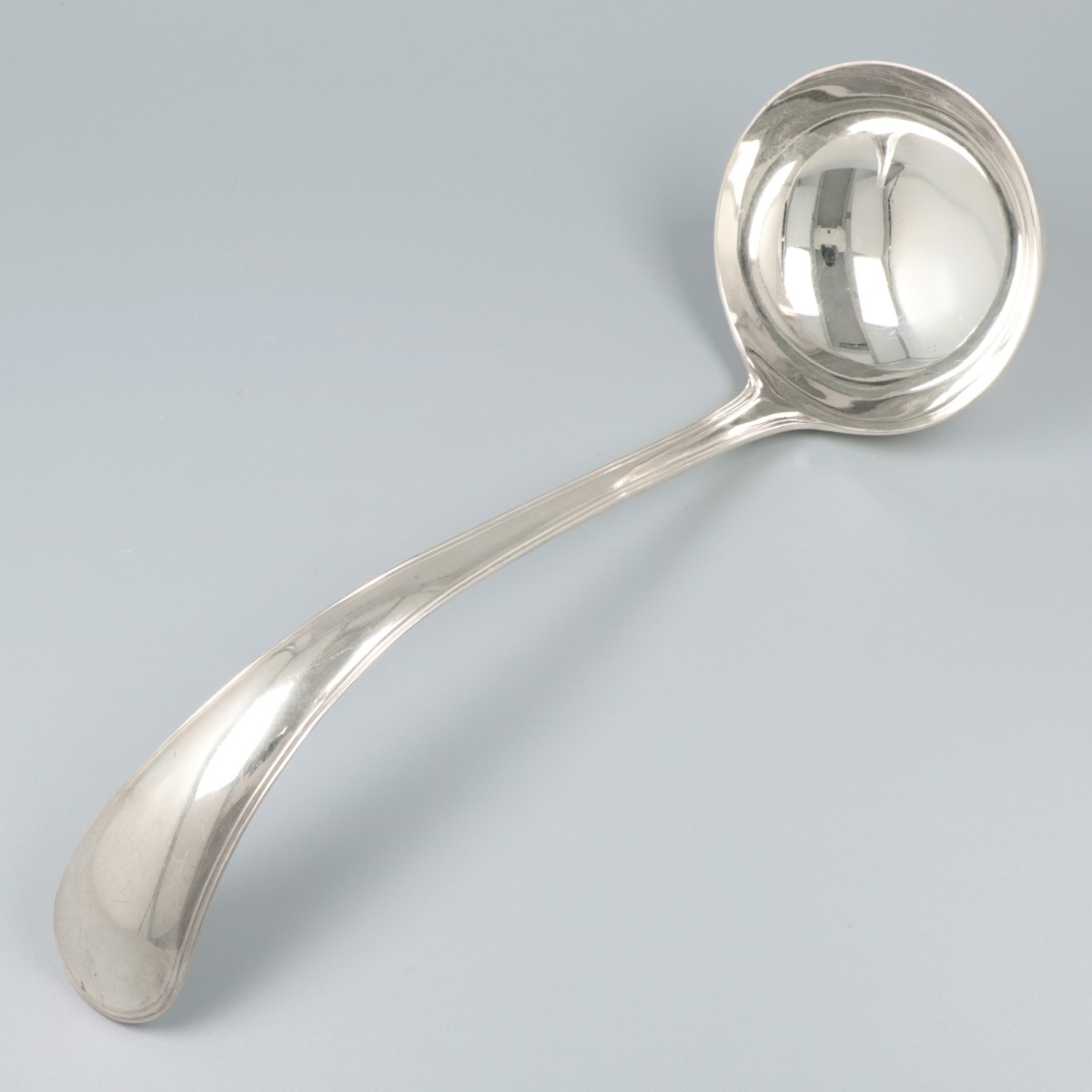 Soeplepel zilver.