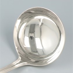 Soeplepel zilver.