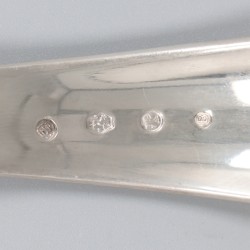 Soeplepel zilver.