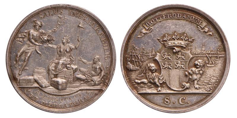 Nederland. Rotterdam. 1770. Vroedschapspenning.