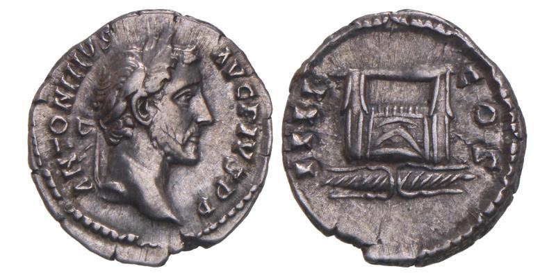 Antonius Pius. Denarius. 138-161.