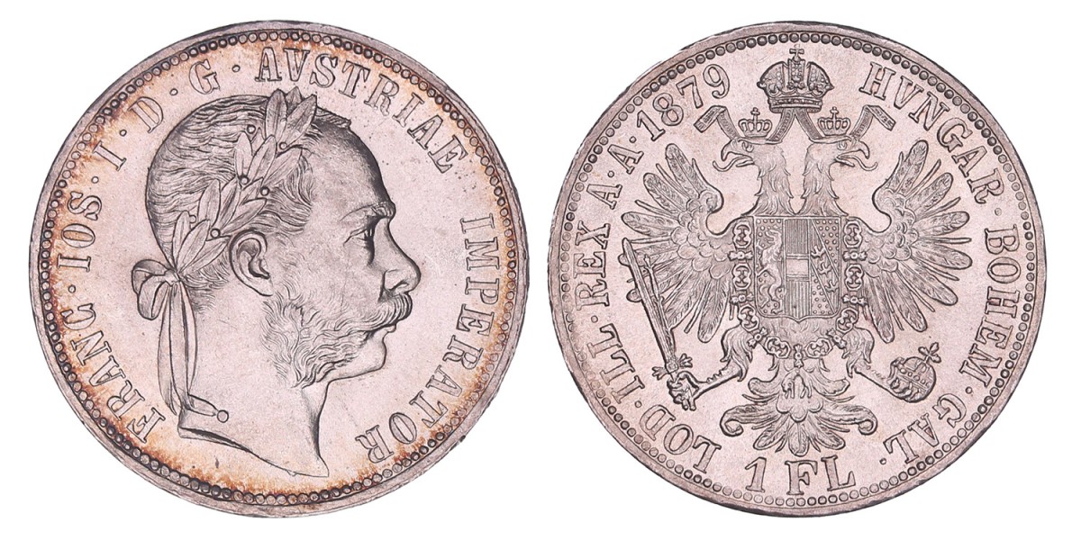 Austria. Franz Joseph I. 1 Florin. 1879.