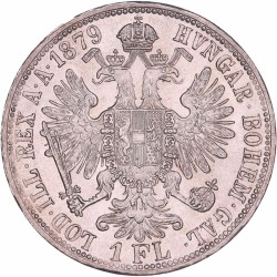 Austria. Franz Joseph I. 1 Florin. 1879.