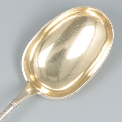 Dinerlepel (Kopenhagen, C. Rasmussen 1897) zilver.