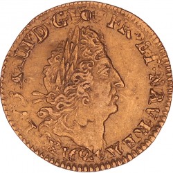 France. Louis XIV. ½ Louis d'or. 1694 W.