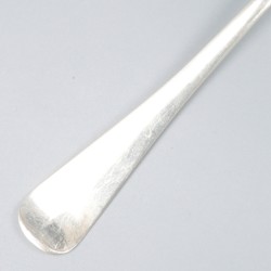 2-delige set groentelepels Haags lofje, zilver.